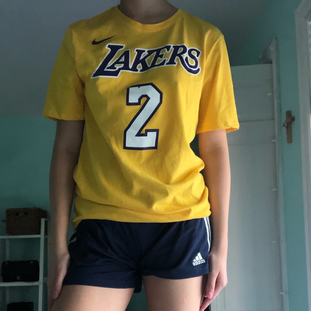 LONZO BALL LAKERS JERSEY TSHIRT